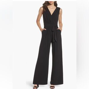 Vince Camuto faux wrap jersey jumpsuit Small